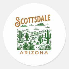 scottsdale desert bachelorette party ラウンドシール
