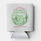 scottsdale pink cactus bachelorette party 缶クーラー (裏面)