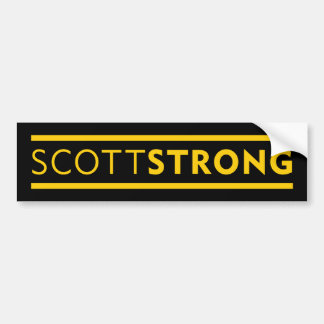 SCOTTSTRONGのバンパーステッカー バンパーステッカー