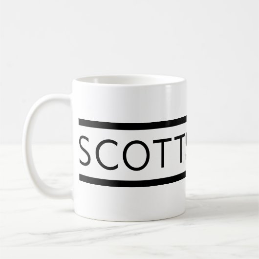 SCOTTSTRONGのマグ コーヒーマグカップ (左)