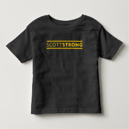 SCOTTSTRONGの幼児のティー トドラーTシャツ