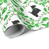 Scottyおよびヒイラギ ラッピングペーパー (ロールコーナー)