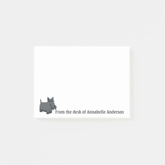 Scottyパーソナライズ ポストイット (正面)