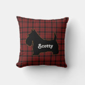 Scotty犬の枕 クッション (正面)