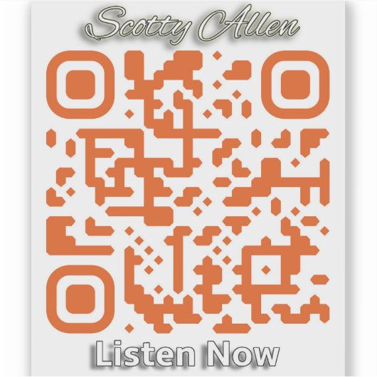 Scotty Allen - Linktreeステッカー シール (正面)