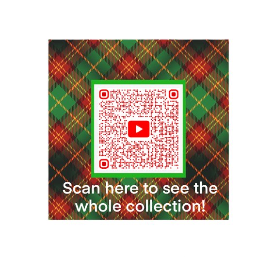 Scotty Dog Green Red White Plaid Check  ゴルフタオル