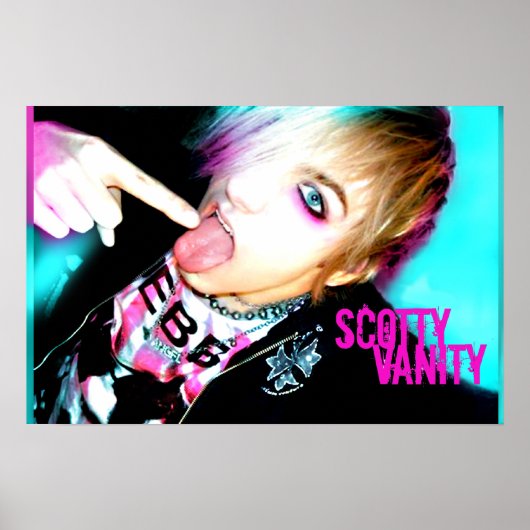 Scotty Vanity Tongueポスター ポスター (正面)