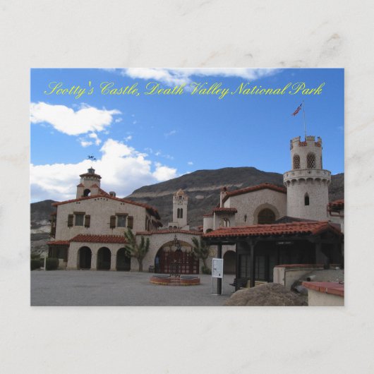 Scottysの城の前部、DVNP ポストカード (正面)