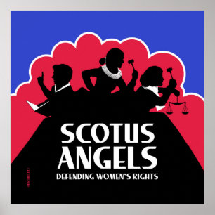 SCOTUSの天使-非暴力的な(銃なしの)版 ポスター