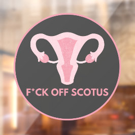 SCOTUS妊娠中絶禁止の抗議 ウィンドウサイン