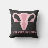 SCOTUS妊娠中絶禁止の抗議 クッション (正面)