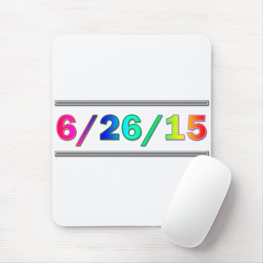 SCOTUS日付 マウスパッド (マウス)