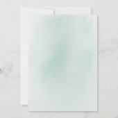 Scoults Silver Greenery結婚's Thank You サンキューカード (裏面)