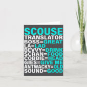 Scouse Accent Translator Funny Liverol  カード (正面)