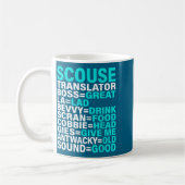 Scouse Accent Translator Funny Liverol コーヒーマグカップ (左)