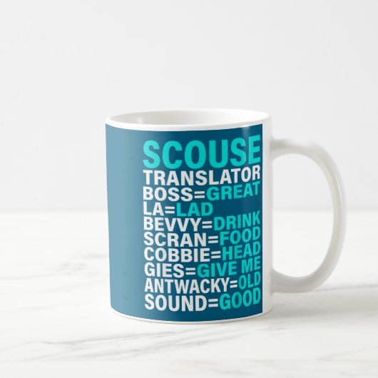 Scouse Accent Translator Funny Liverol コーヒーマグカップ (右)