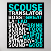 Scouse Accent Translator Funny Liverol  ポスター (正面)