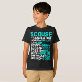 Scouse Accent Translator Funny Liverol  Tシャツ (正面フル)
