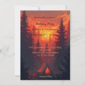 scout comping party invitations 招待状 (正面)