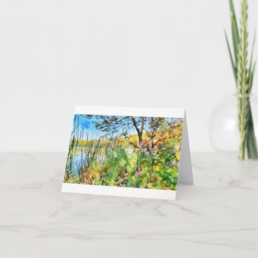 Scout Lake, Wisconsin, Beautiful note card   カード (正面)
