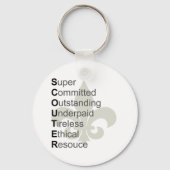 Scouter Keychainの意味 キーホルダー (正面)