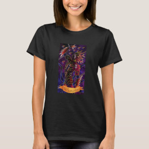 Scpファンデーションスカーレットキングタロットカード Tシャツ