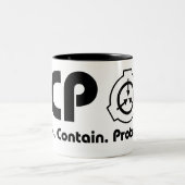 SCPファンデーションMug – 公式の飲料容器 ツートーンマグカップ (中央)