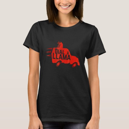 SCP 1296 ダイヤル・ア・リャマ Tシャツ (正面)