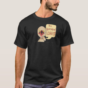 SCP 173ピアナット像の閉じ込め違反 Tシャツ
