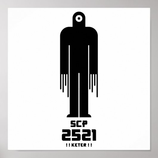 SCP 2521財団ポスター ポスター (正面)