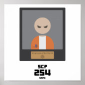 SCP 254財団ポスター ポスター (正面)
