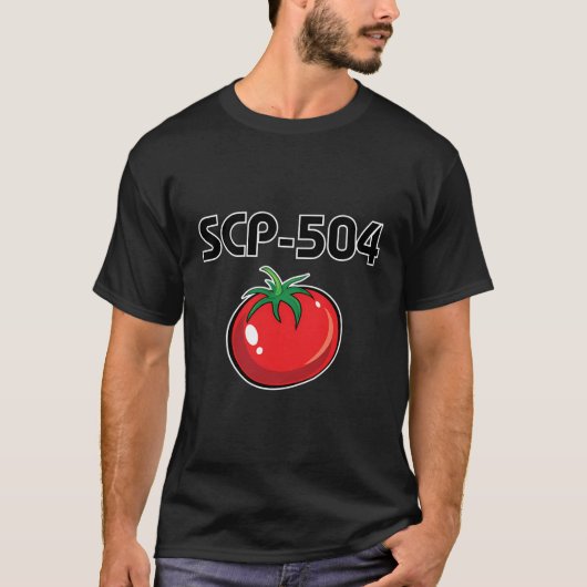 Scp-504トマト Tシャツ (正面)