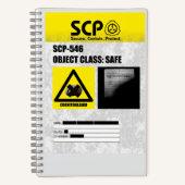 SCP - 546 "A Notebook" ノートブック (正面)
