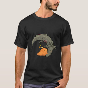 Scp-999 Scp-682 くすぐりモンスター 壊しにくい レプ Tシャツ