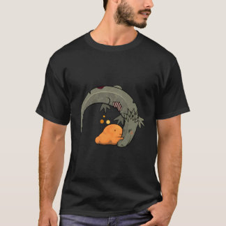 Scp-999 Scp-682 Tickleモンスター懸命破壊兵 Tシャツ