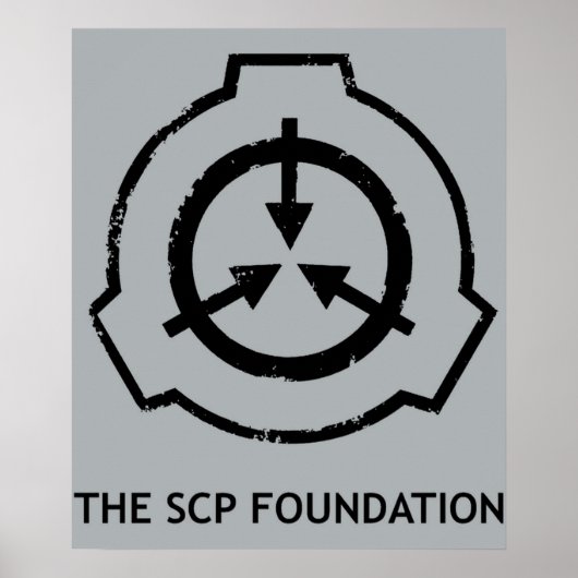 SCP Foundationロゴのセキュリティで保護された保護内容 ポスター (正面)