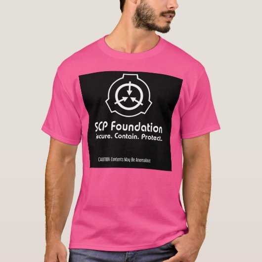 Scp Foundationロゴ Tシャツ (正面)
