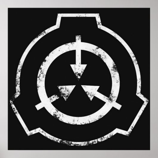 SCP Foundation Logo ポスター (正面)