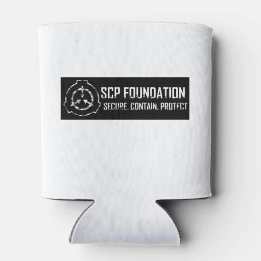 SCP Foundation: Secure. Contain Protect 缶クーラー (裏面)