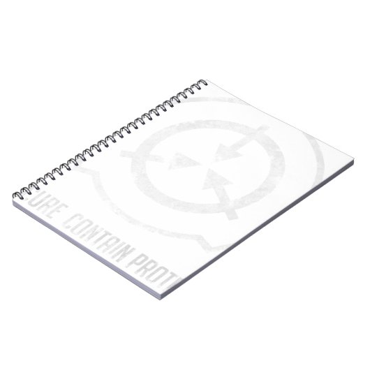 SCP: Secure. Contain Protect ノートブック (左側)