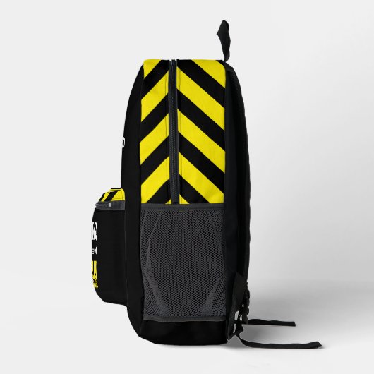 SCP Secure. Contain. Protect. Paranormal Backpack プリントバックパック (右)