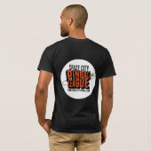 SCPLのワイシャツの暗闇 Tシャツ (裏面フル)