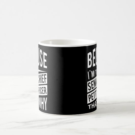 SCPO上席下士官の私が理由N コーヒーマグカップ (中央)