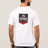 SCPOA Tシャツ (裏面)