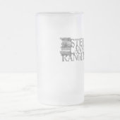 SCRによって曇らされるマグ フロストグラスビールジョッキ (中央)