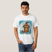 Scraggles Cat Witch Tシャツ (正面フル)