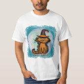 Scraggles Cat Witch Tシャツ (正面)