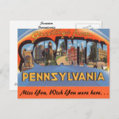 Scrantonからの挨拶 ポストカード (正面/裏面)