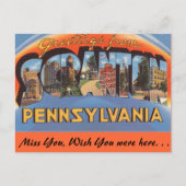 Scrantonからの挨拶 ポストカード (正面)