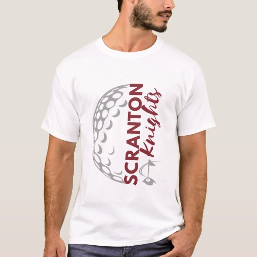 Scranton Knights Golf - Men's Shirt Tシャツ (正面)
